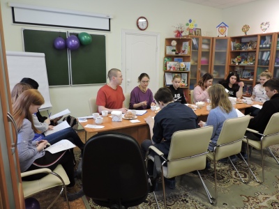 20 марта 2019г. занятие «Кто я? Какой я?» в рамках Клуба для подростков «Семейная азбука»