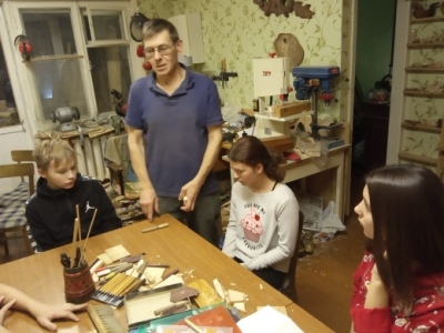 21 ноября 2020г. Экскурсия в столярную мастерскую