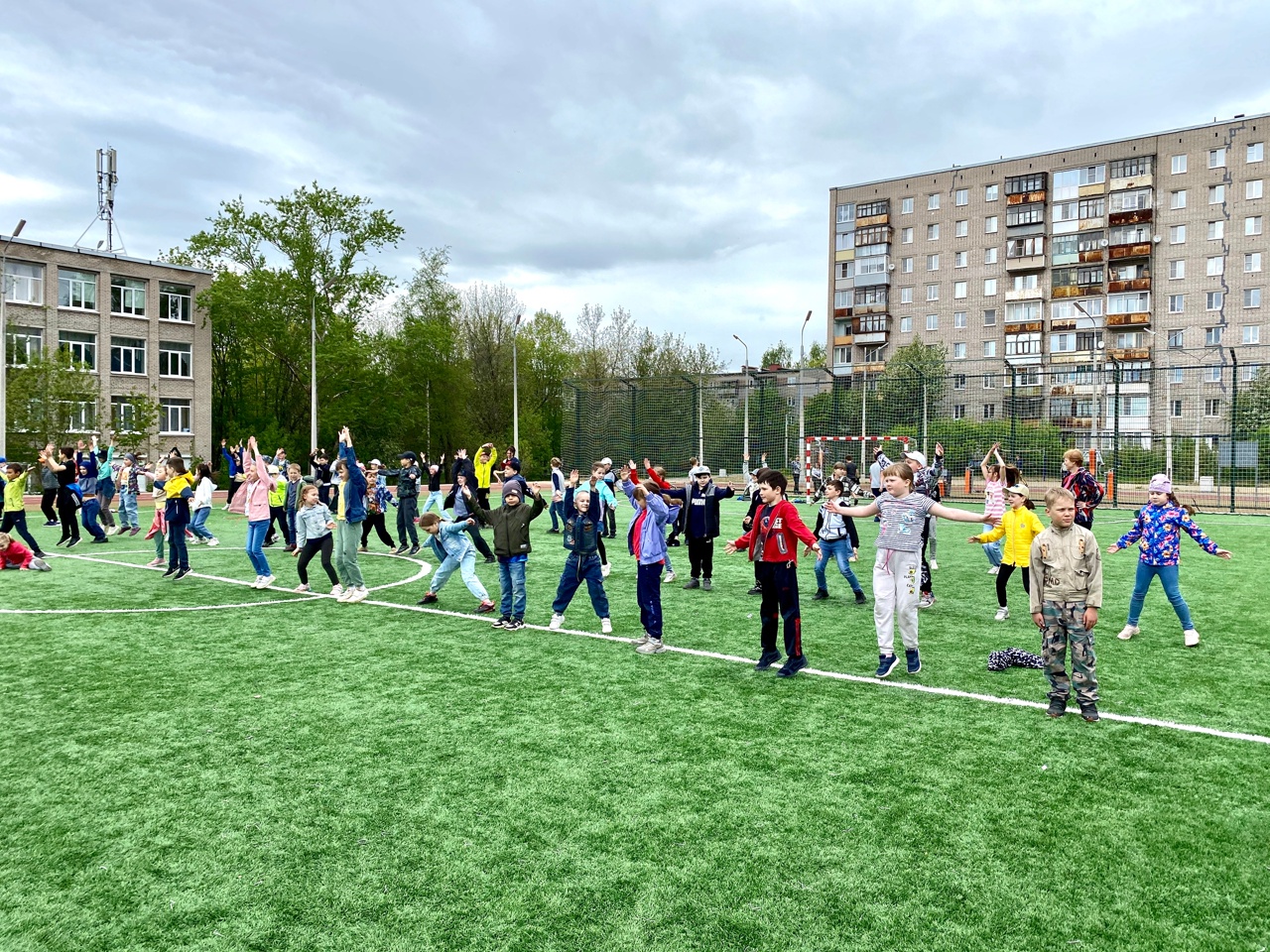 Яркий, весёлый, запоминающийся и спортивный День защиты детей
