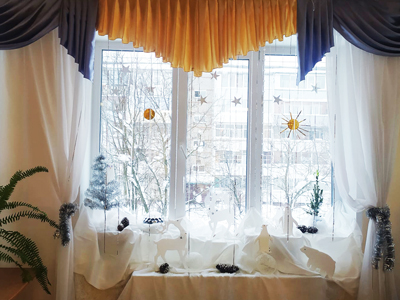 Подведены итоги смотра-конкурса на лучшее новогоднее оформление окон «Чудеса на окне»