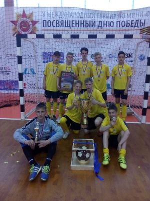 18 мая 2019г. Наши  воспитанники стали победителями международного турнира по мини-футболу