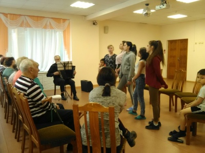 23 апреля 2019г. Эссе "Диалог, как продолжение песни или, как Наши дети в гости к Хору ходили… "