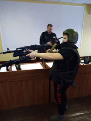 13 февраля 2019г. Экскурсия в Череповецкий ОМОН