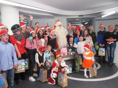 26 декабря 2017г. Дед Мороз встретился с нашими воспитанниками