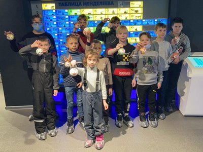 04 января 2022 г. Мастер-класс в Центре металлургической промышленности!