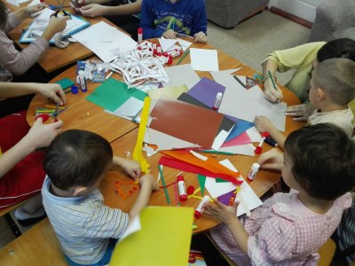 23 декабря 2017г. Делаем снежинки к встрече с Дедом Морозом